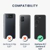 Калъф Kwmobile за Asus Zenfone 10/Zenfone 9, светло зелен, силикон, KWM0000171G006C