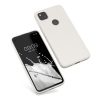 Калъф Kwmobile за Google Pixel 4a, бял, силикон, KWM000011JE041C