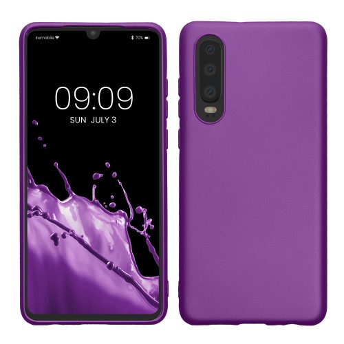 Калъф Kwmobile за Huawei P30, лилав, силикон, KWM000009MG011C