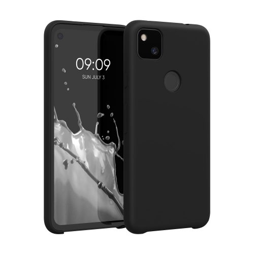 Калъф Kwmobile за Google Pixel 4a, черен, силикон, KWM000011HX062C