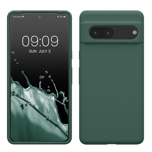 Калъф Kwmobile за Google Pixel 7, зелен, силикон, KWM0000171I039C