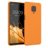 Калъф Kwmobile за Xiaomi Redmi Note 9S/Redmi Note 9 Pro/Redmi Note 9 Pro Max, оранжев, силикон, KWM000011AH048C