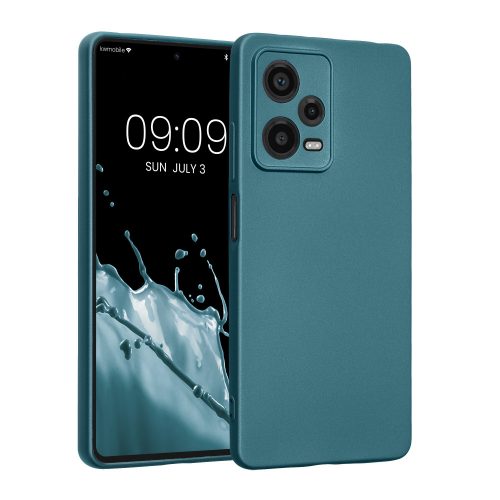 Калъф Kwmobile за Xiaomi Redmi Note 12 Pro 5G, син, силикон, KWM000018CO006C