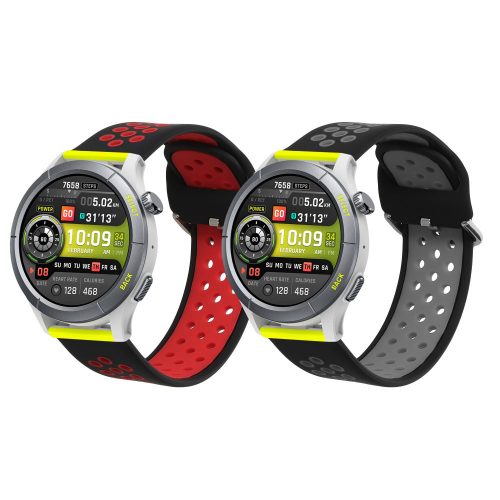 Комплект от 2 каишки Kwmobile за Amazfit Cheetah/ZEPP E, многоцветен, силикон, KWM000024TZ001C