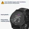 Комплект от 2 защитни фолиа Kwmobile за Garmin Forerunner 945, прозрачно/черно, полимер, KWM000024VA001C