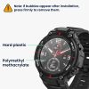 Комплект от 2 защитни фолиа Kwmobile за Amazfit T-Rex, прозрачно/черно, полимер, KWM000024VB001C