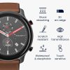 Комплект от 2 защитни фолиа Kwmobile за Amazfit GTR Mini, прозрачно/черно, полимер, KWM000024VE001C