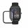 Комплект от 2 защитни фолиа Kwmobile за Amazfit GTS 4 Mini, прозрачно/черно, полимер, KWM000024VF001C