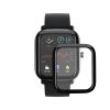 Комплект от 2 защитни фолиа Kwmobile за Amazfit GTS 2 Mini, прозрачно/черно, полимер, KWM000024VG001C