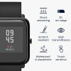 Комплект от 2 защитни фолиа Kwmobile за Amazfit Bip 3, прозрачно/черно, полимер, KWM000024VH001C