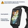 Комплект от 2 защитни фолиа Kwmobile за Huawei Band 7, прозрачно/черно, полимер, KWM000024VQ001C