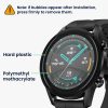 Комплект от 2 защитни фолиа Kwmobile за Huawei Watch GT2 (42 mm), прозрачно/черно, полимер, KWM000024VU001C