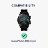 Комплект от 2 защитни фолиа Kwmobile за Huawei Watch GT2 (42 mm), прозрачно/черно, полимер, KWM000024VU001C