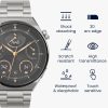 Комплект от 2 защитни фолиа Kwmobile за Huawei Watch GT 3 Pro (43 мм), прозрачно/черно, полимер, KWM000024VV001C