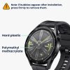 Комплект от 2 защитни фолиа Kwmobile за Huawei Watch GT 3 (46 mm), прозрачно/черно, полимер, KWM000024VX001C