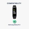 Комплект от 2 защитни фолиа Kwmobile за Samsung Galaxy Fit 2, прозрачно/черно, полимер, KWM000024WC001C