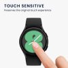 Комплект от 2 защитни фолиа Kwmobile за Samsung Galaxy Watch 4, прозрачно/черно, полимер, KWM000024WD001C