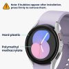 Комплект от 2 защитни фолиа Kwmobile за Samsung Galaxy Watch 5, прозрачно/черно, полимер, KWM000024WF001C