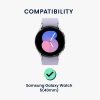 Комплект от 2 защитни фолиа Kwmobile за Samsung Galaxy Watch 5, прозрачно/черно, полимер, KWM000024WF001C