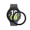 Комплект от 2 защитни фолиа Kwmobile за Samsung Galaxy Watch 5, прозрачно/черно, полимер, KWM000024WG001C