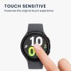 Комплект от 2 защитни фолиа Kwmobile за Samsung Galaxy Watch 5, прозрачно/черно, полимер, KWM000024WG001C