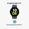 Комплект от 2 защитни фолиа Kwmobile за Samsung Galaxy Watch 5, прозрачно/черно, полимер, KWM000024WG001C