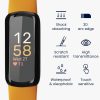 Комплект от 2 защитни фолиа Kwmobile за Fitbit Inspire 3, прозрачно/черно, полимер, KWM000024WJ001C