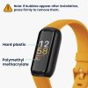 Комплект от 2 защитни фолиа Kwmobile за Fitbit Inspire 3, прозрачно/черно, полимер, KWM000024WJ001C