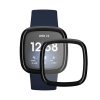 Комплект от 2 защитни фолиа Kwmobile за Fitbit Versa 3, прозрачно/черно, полимер, KWM000024WL001C