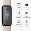 Комплект от 2 защитни фолиа Kwmobile за Fitbit Luxe, прозрачно/черно, полимер, KWM000024WN001C