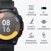 Комплект от 2 защитни фолиа Kwmobile за Xiaomi Watch S1 Active, прозрачно/черно, полимер, KWM000024WT001C