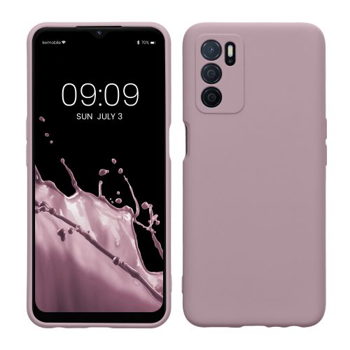 Калъф Kwmobile за OPPO A16/A16s/A54s, лилав, силикон, KWM0000157V016C