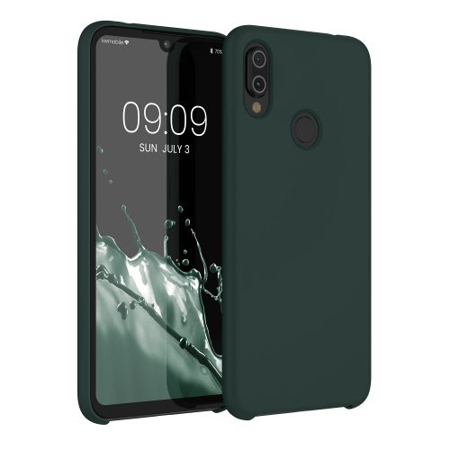 Калъф Kwmobile за Xiaomi Redmi Note 7/Redmi Note 7 Pro, тъмно зелен, силикон, KWM0000102B031C