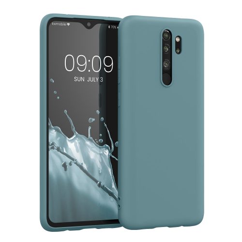 Калъф Kwmobile за Xiaomi Redmi Note 8 Pro, тъмно зелен, силикон, KWM000010MT037C