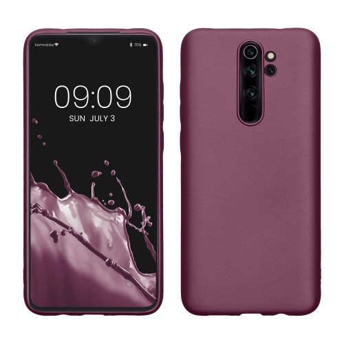 Калъф Kwmobile за Xiaomi Redmi Note 8 Pro, лилав, силикон, KWM000010MU012C