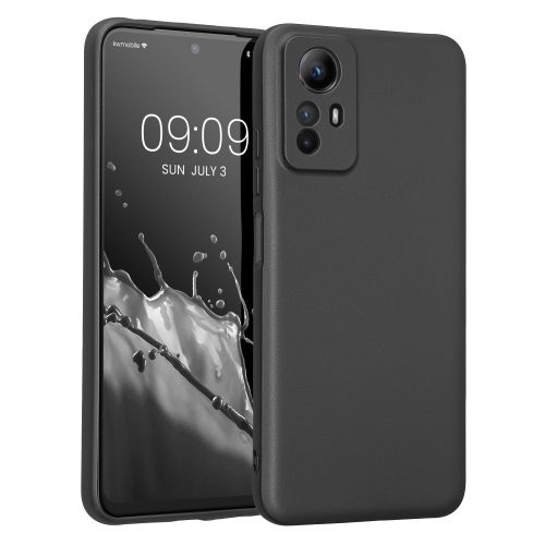 Калъф Kwmobile за Xiaomi Redmi Note 12S, сив, силикон, KWM000018CN005C