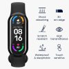 Комплект от 2 защитни фолиа Kwmobile за Xiaomi Mi Band 8, прозрачно/черно, полимер, KWM000024XX001C