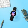 Каишка Kwmobile за Samsung Galaxy Watch 5/Galaxy Watch 5 Pro/Galaxy Watch 4, черен, найлон, KWM000024XZ001C