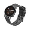 Каишка Kwmobile за часовник TicWatch Ticwatch E3 / GTH 20 мм, сив, текстил, KWM000024YO001C