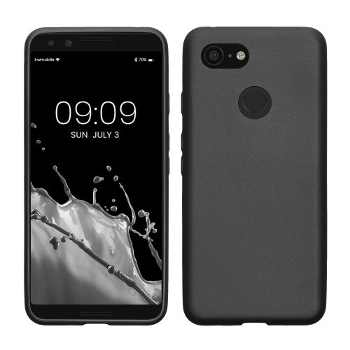 Калъф Kwmobile за Google Pixel 3, сив, силикон, KWM000009AN005C