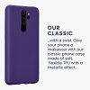 Калъф Kwmobile за Xiaomi Redmi Note 8 Pro, лилав, силикон, KWM000010MU013C