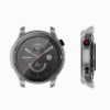 Комплект от 2 калъфа Kwmobile за Amazfit GTR 4, черен/прозрачен, силикон, KWM0000188X002C