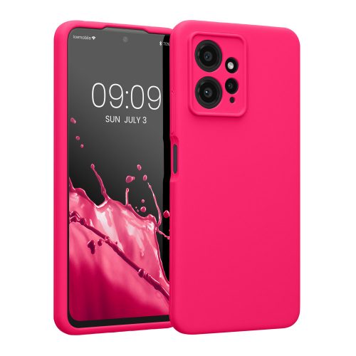 Калъф Kwmobile за Xiaomi Redmi Note 12, розов, силикон, KWM000018UL009C