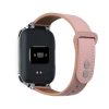 Каишка Kwmobile за Xiaomi Redmi Watch 3 Active / Redmi Watch 3 Lite, светло розово, естествена кожа, KWM000024ZA002C