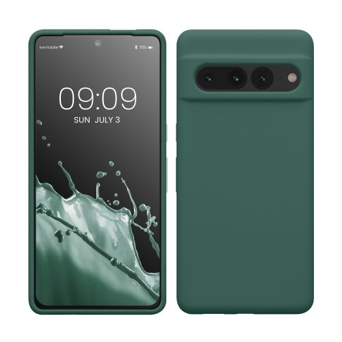 Калъф Kwmobile за Google Pixel 7 Pro, зелен, силикон, KWM0000171J031C