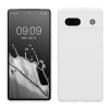 Калъф Kwmobile за Google Pixel 7a, бял, силикон, KWM000019YF015C