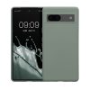 Калъф Kwmobile за Google Pixel 7a, зелен, силикон, KWM000019YV010C