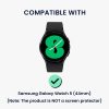 Комплект от 2 калъфа Kwmobile за Samsung Galaxy Watch 5, черен/златен, пластмаса, KWM000024ZM001C