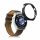 Комплект от 2 калъфа Kwmobile за Huawei Watch 4 Pro, прозрачни/черни, пластмасови, KWM000024ZT001C