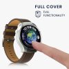 Комплект от 2 калъфа Kwmobile за Huawei Watch 4 Pro, прозрачни/черни, пластмасови, KWM000024ZT001C